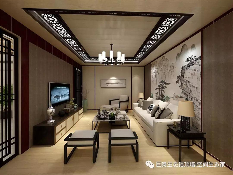 中式客厅 （左右滑动图片切换）
