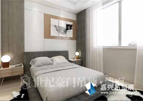 世纪豪门吊顶墙面