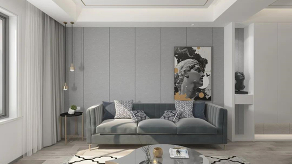 世纪豪门丨交织布系列墙板，为生活添一份宁静