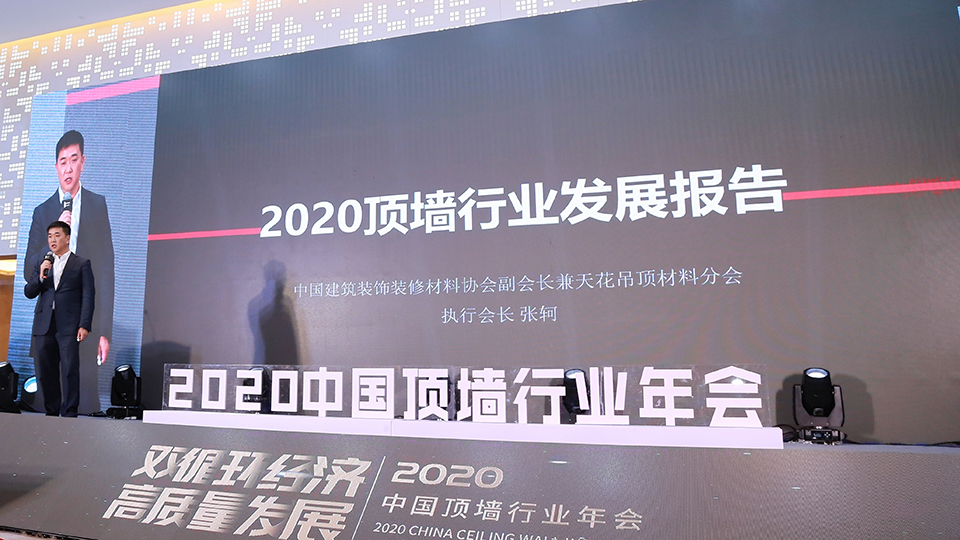 2020年中国顶墙产业运行概况